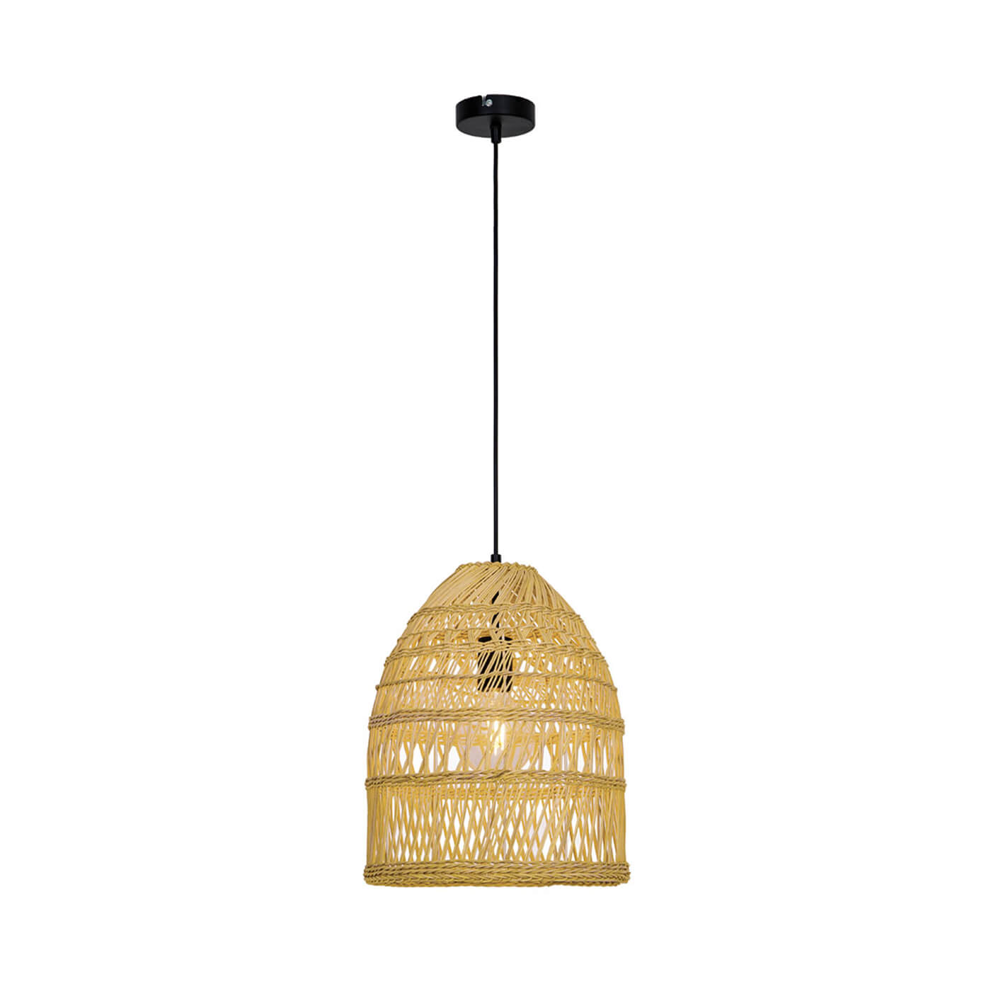 Cauti un pendul ANTEO 32 din ratan, design modern, pentru living, dining sau dormitor din colectia de lustre si candelabre Domicilio?