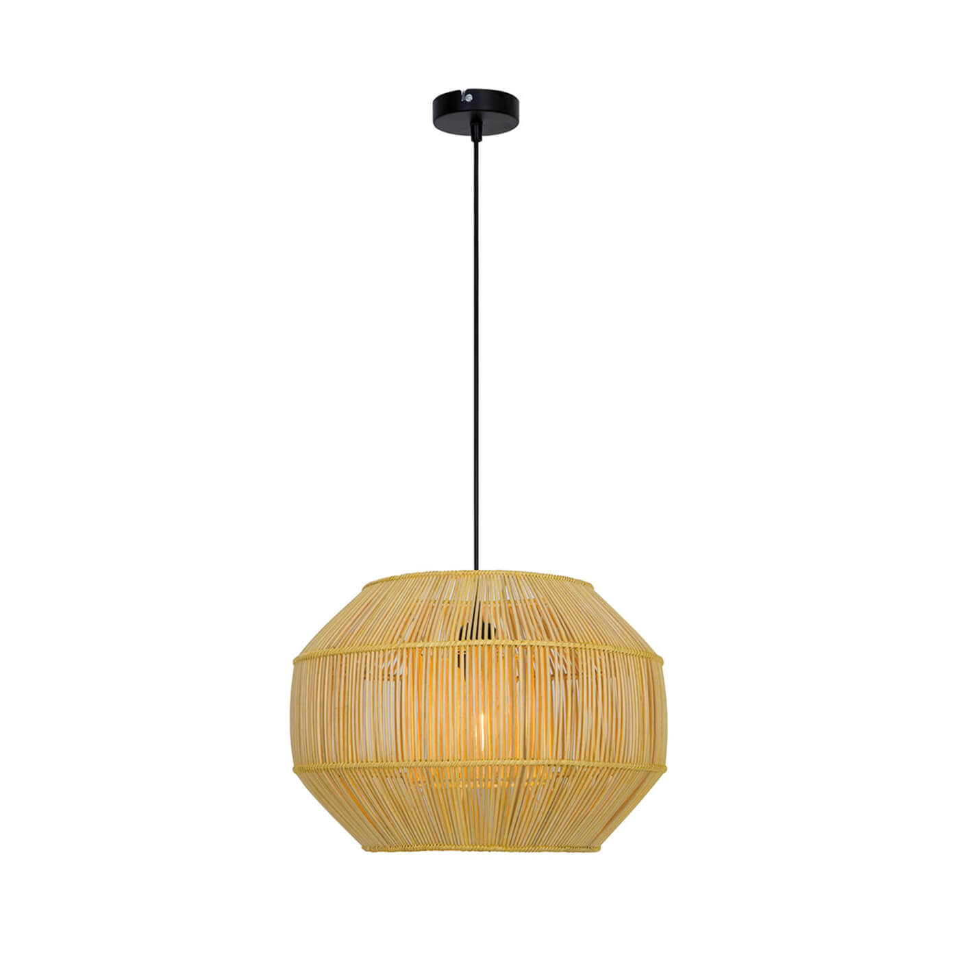 Cauti un pendul ANTEO 40 din ratan, design modern, pentru living, dining sau dormitor din colectia de lustre si candelabre Domicilio?