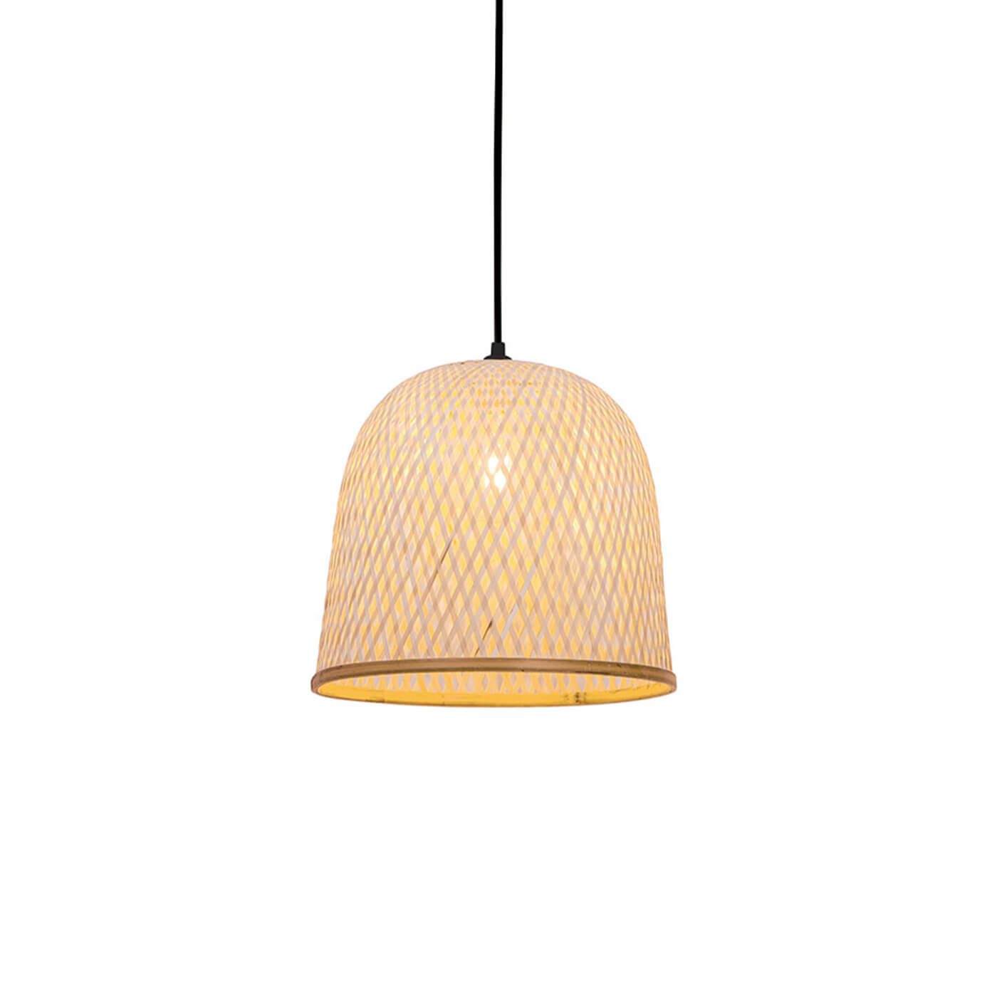 Cauti un pendul CASPER S2 din ratan si lemn, design modern, pentru living, dining sau dormitor?