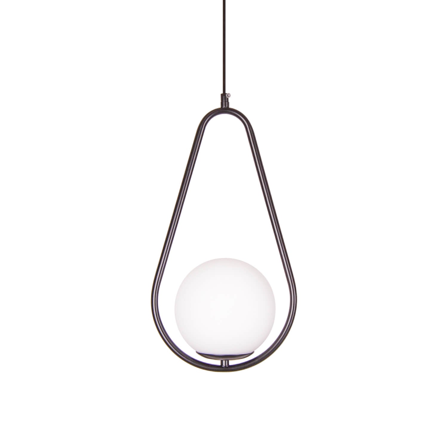 Pendul ENERI SD negru cu bec E14