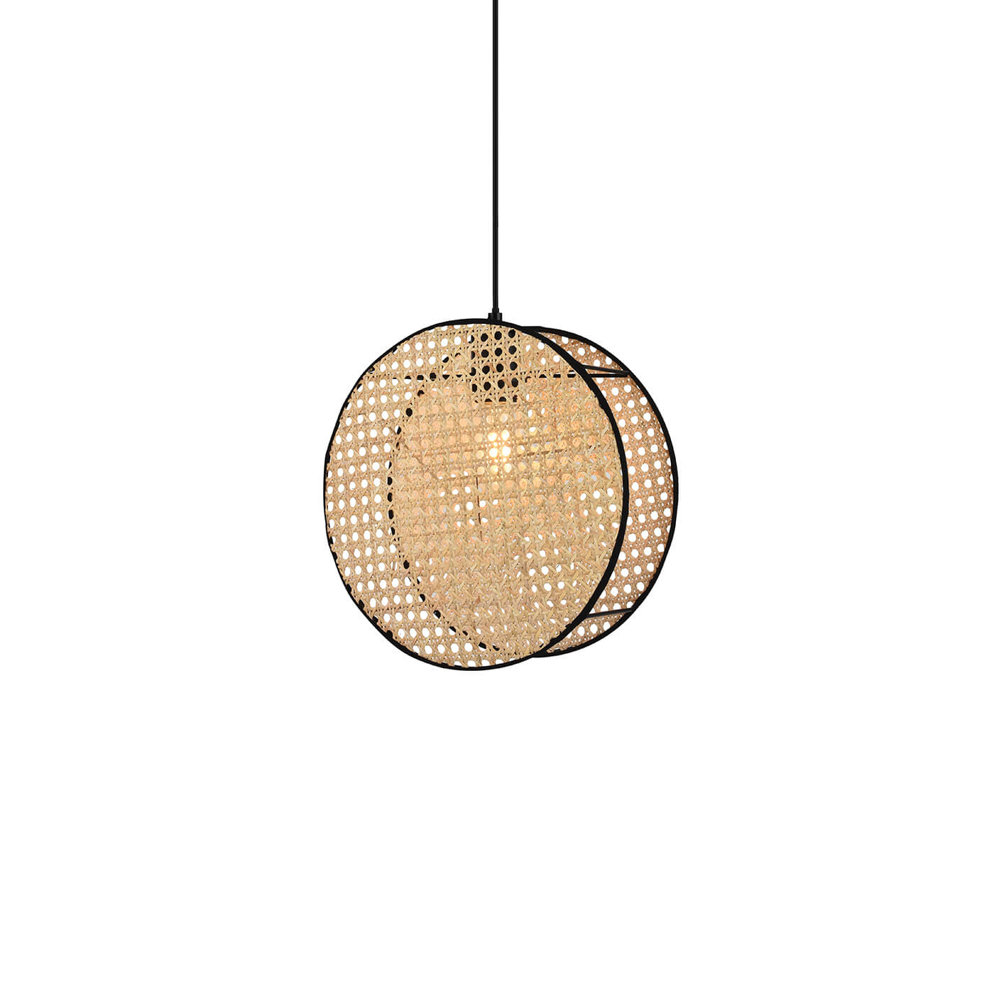 Cauti un pendul GHEISA S1 din ratan, design modern, pentru living, dining sau dormitor din colectia de lustre si candelabre Domicilio?