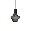 Cauti un pendul LARA negru din metal, design modern, pentru living, dining sau dormitor din colectia de lustre si candelabre Domicilio?