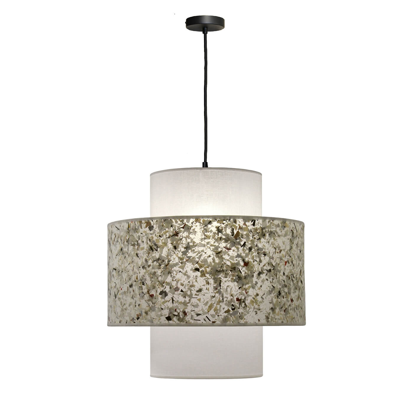 Cauti un pendul MOZAIKA S2 cu abajur textil, design modern, pentru living, dining sau dormitor din colectia de lustre si candelabre Domicilio?