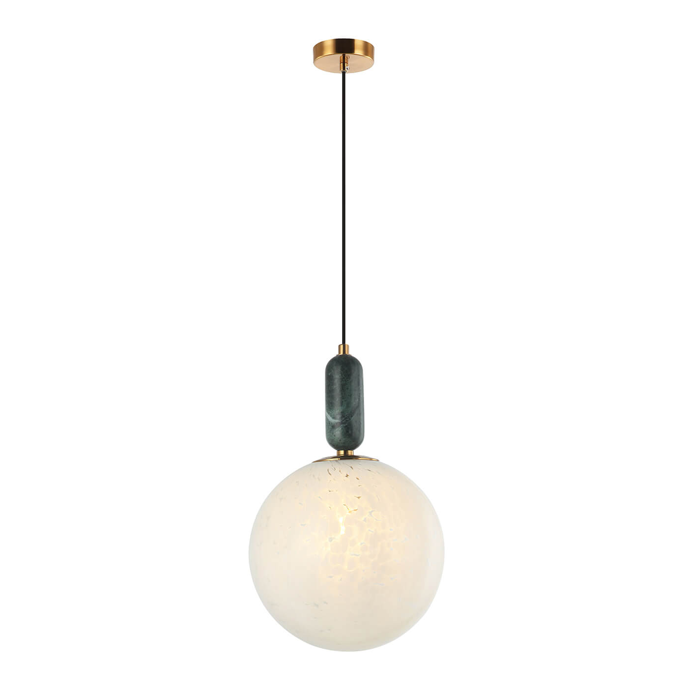 Cauti un pendul POLLY S2 cu glob de sticla, design modern, pentru living, dining sau dormitor din colectia de lustre si candelabre Domicilio?