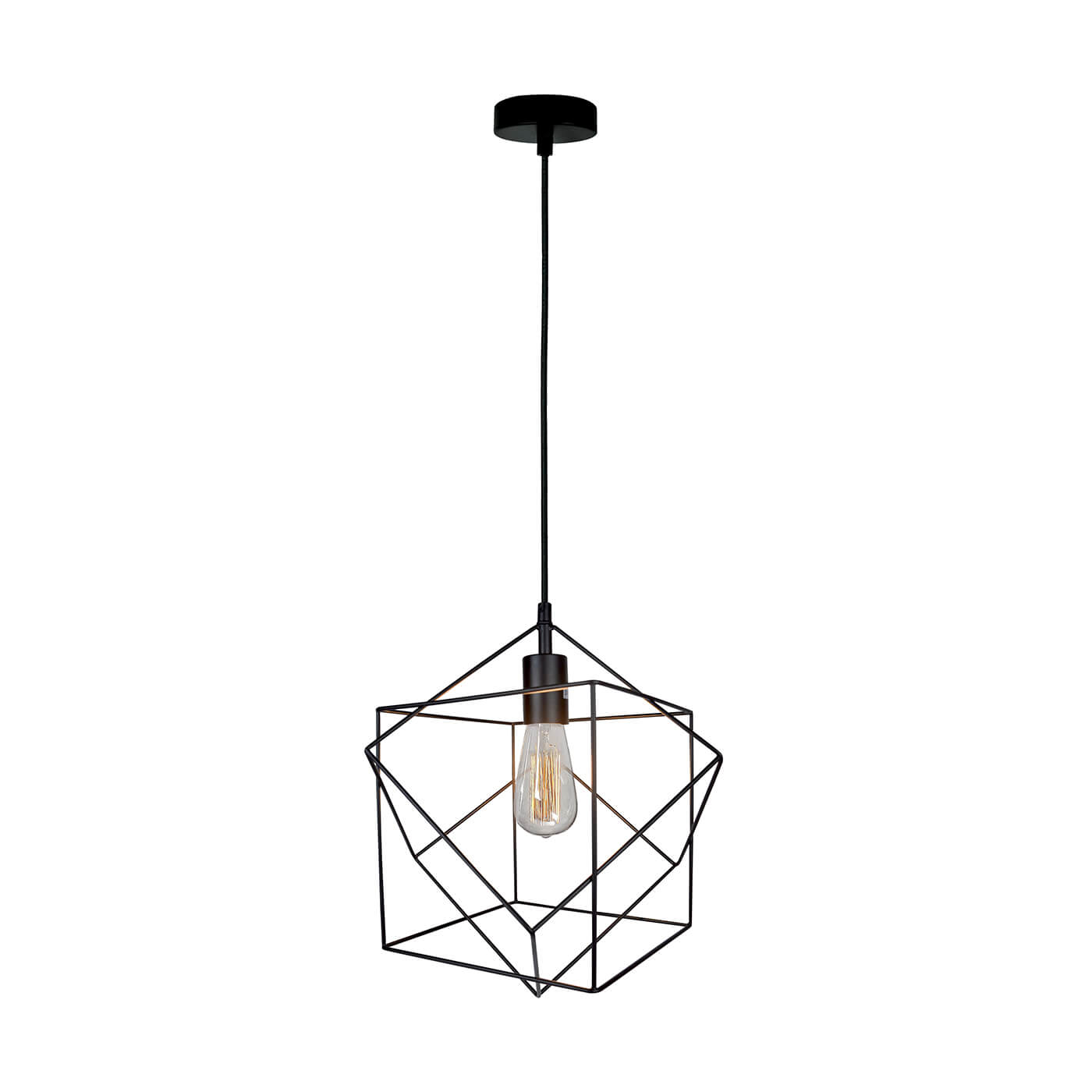 Cauti un pendul QUADRO din metal, design elegant, modern, pentru living, dining sau dormitor din colectia de lustre si candelabre Domicilio?