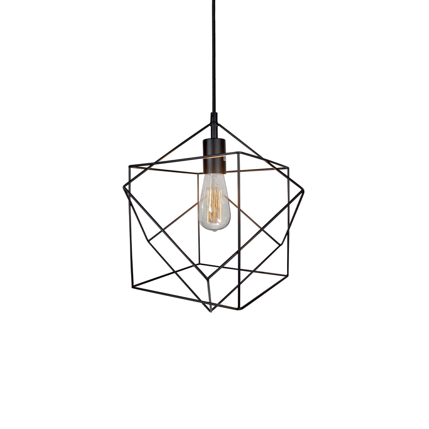 Cauti un pendul QUADRO din metal, design elegant, modern, pentru living, dining sau dormitor din colectia de lustre si candelabre Domicilio?