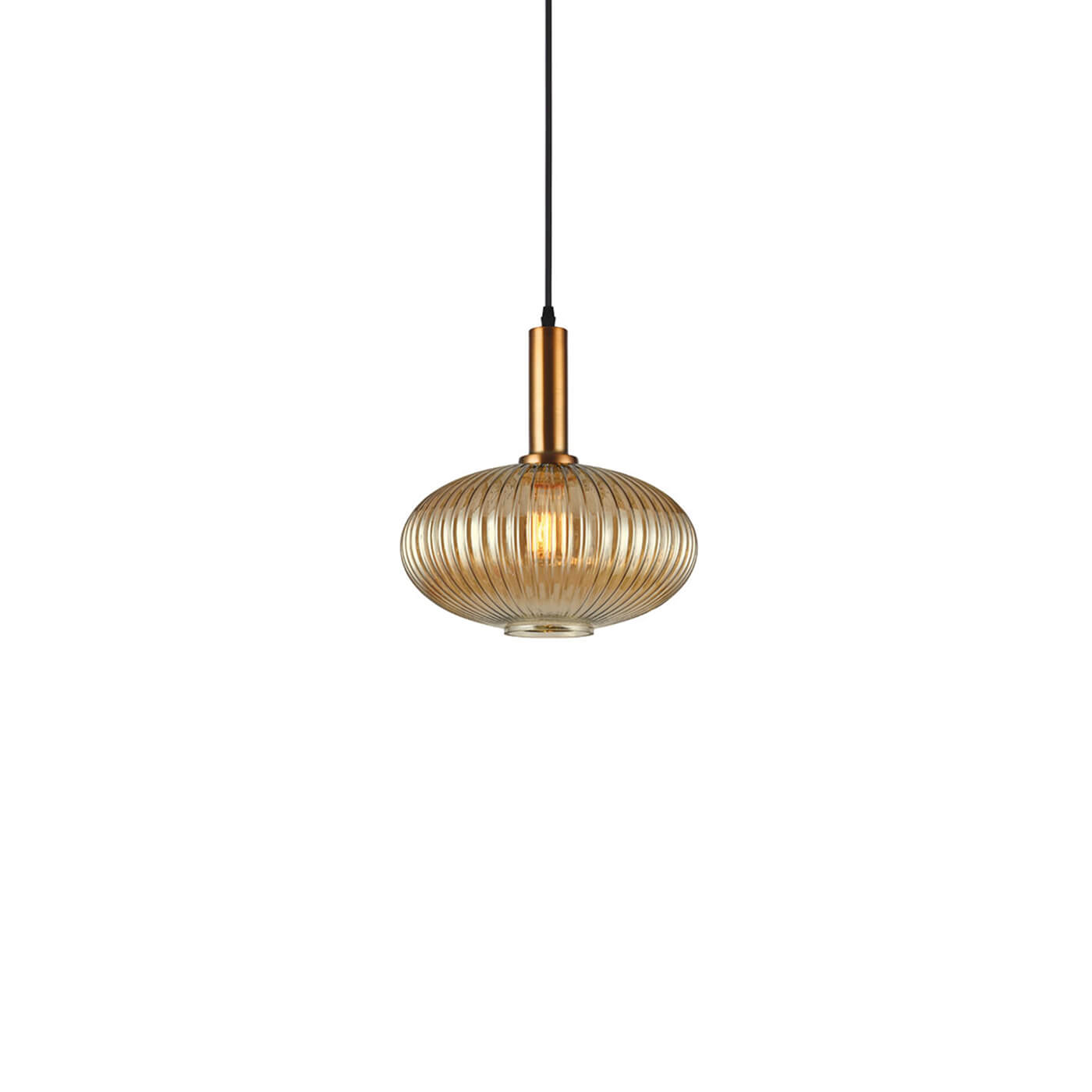 Cauti un pendul SOPHIE 30 cu abajur din sticla, design elegant, modern, pentru living, dining sau dormitor din colectia de lustre si candelabre Domicilio?