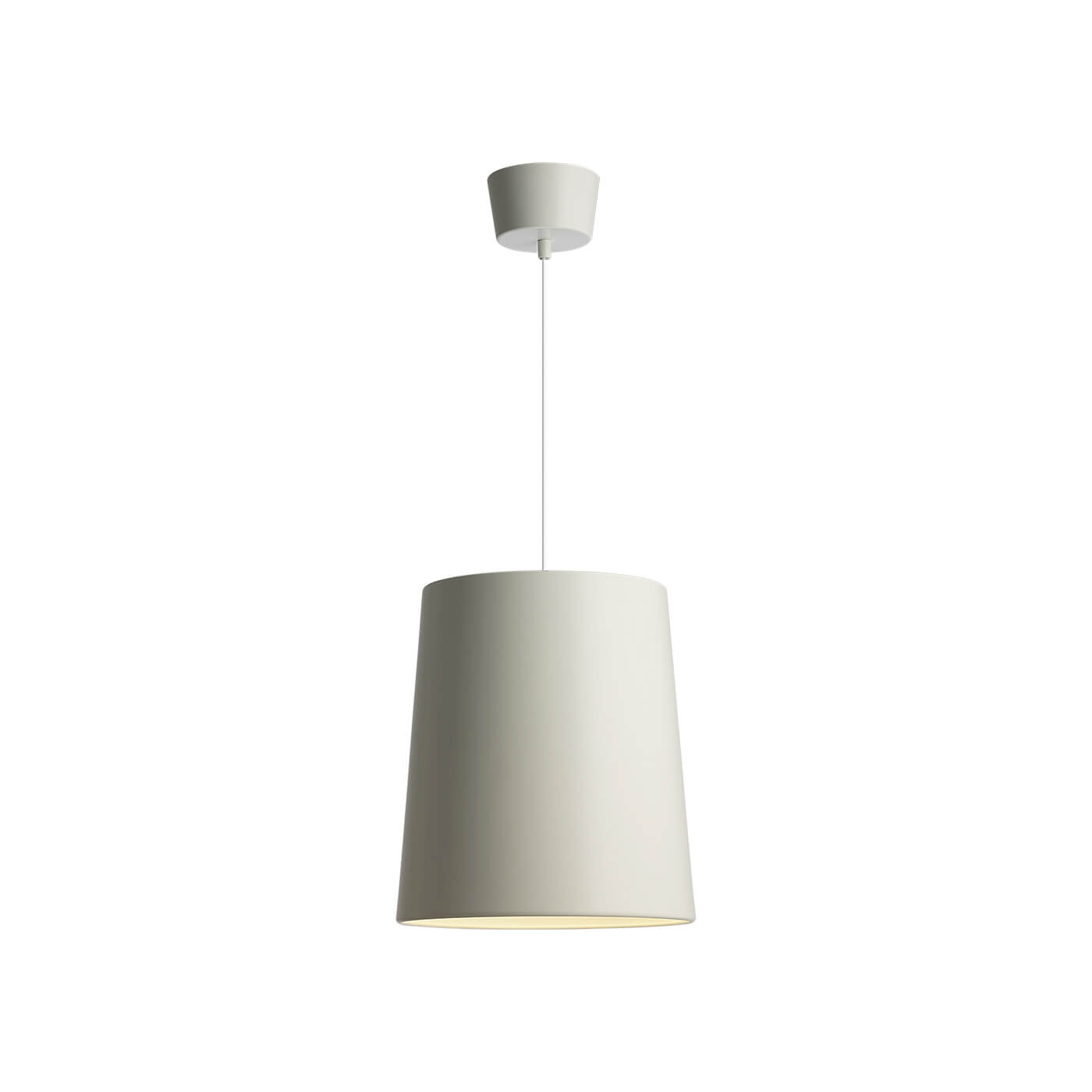Cauti un pendul alb EMBO - Design minimalist, modern, pentru bucatarie sau dormitor, apartament nou, colectia corpuri de iluminat Domicilio?
