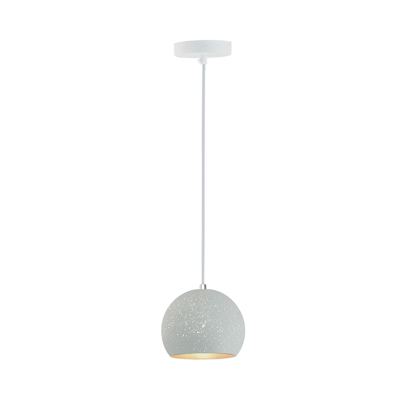 Cauti un pendul alb GALAXY S1 din metal, design modern, minimalist, pentru living, dining sau dormitor din colectia de lustre si candelabre Domicilio?