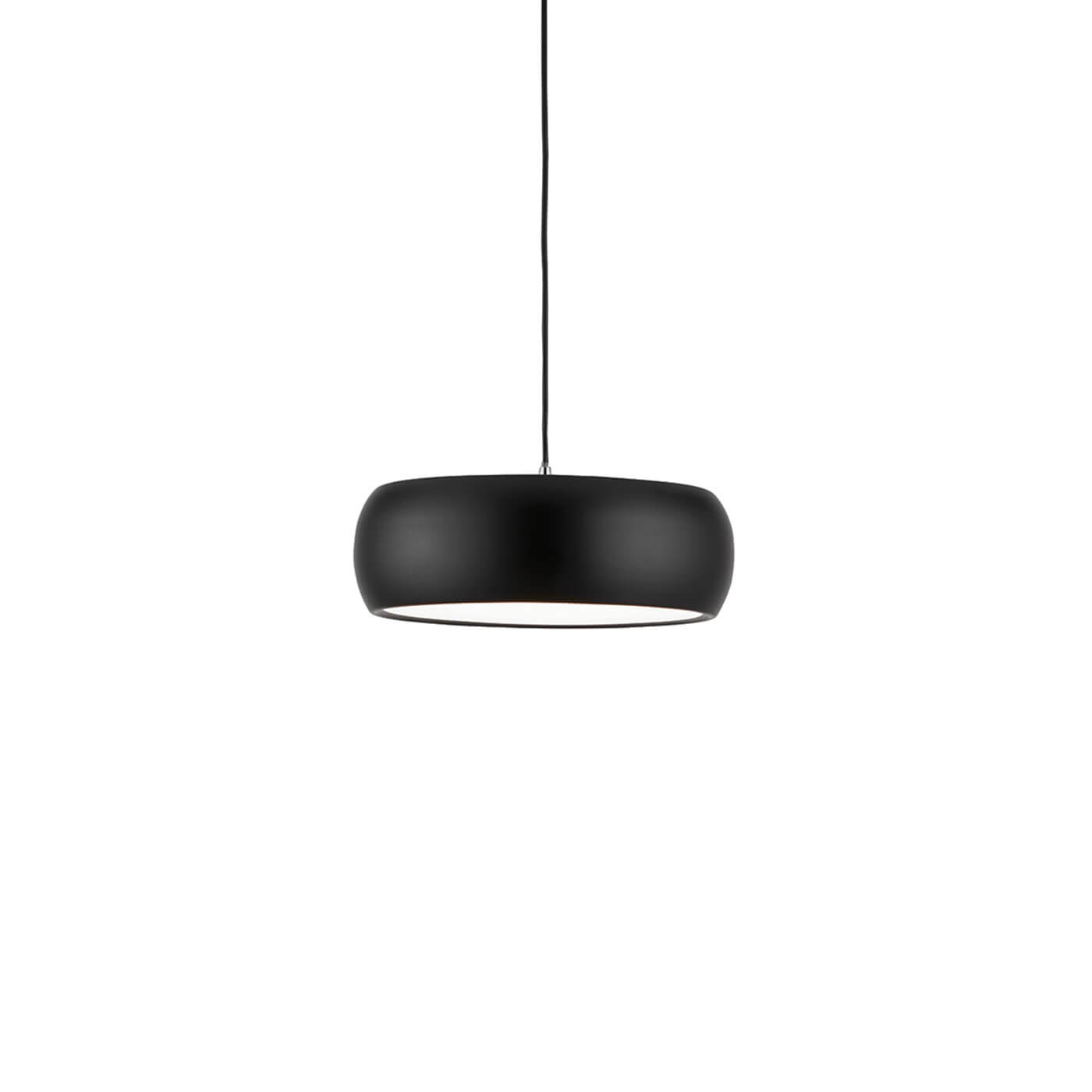Cauti un pendul negru din metal SALI cu LED 24W, design modern, minimalist, pentru living, dining sau dormitor din colectia de lustre si candelabre Domicilio?