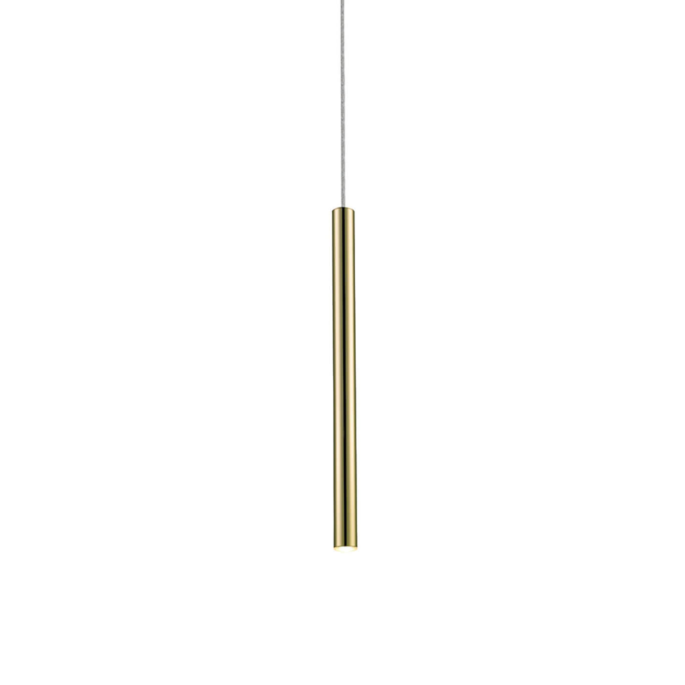 Cauti un pendul auriu ELLIOT cu LED 5W, design modern, pentru living, dining sau dormitor din colectia de lustre si candelabre Domicilio?