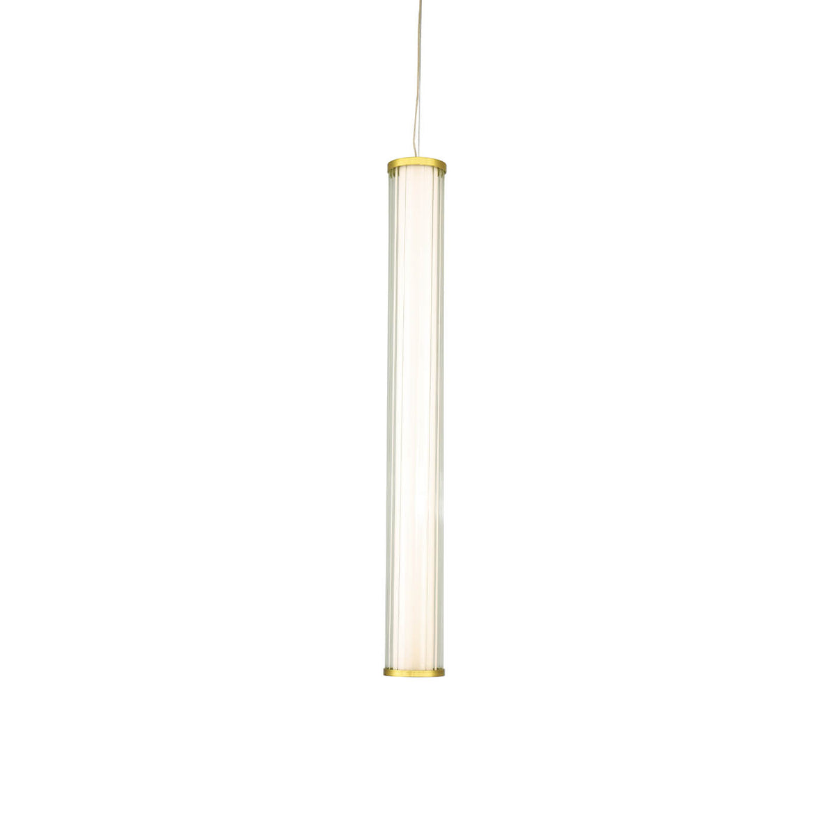 Pendul modern auriu FRIDA cu LED 23W