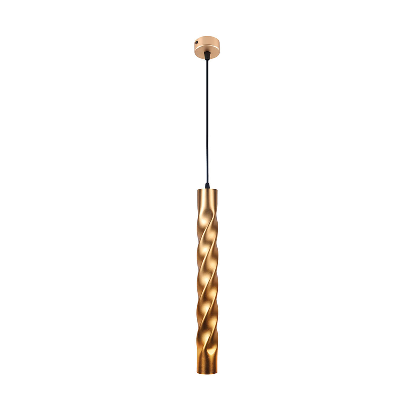 Cauti un pendul auriu MARLEY din metal, design minimalist, modern, pentru living, dining sau dormitor din colectia de lustre si candelabre Domicilio?