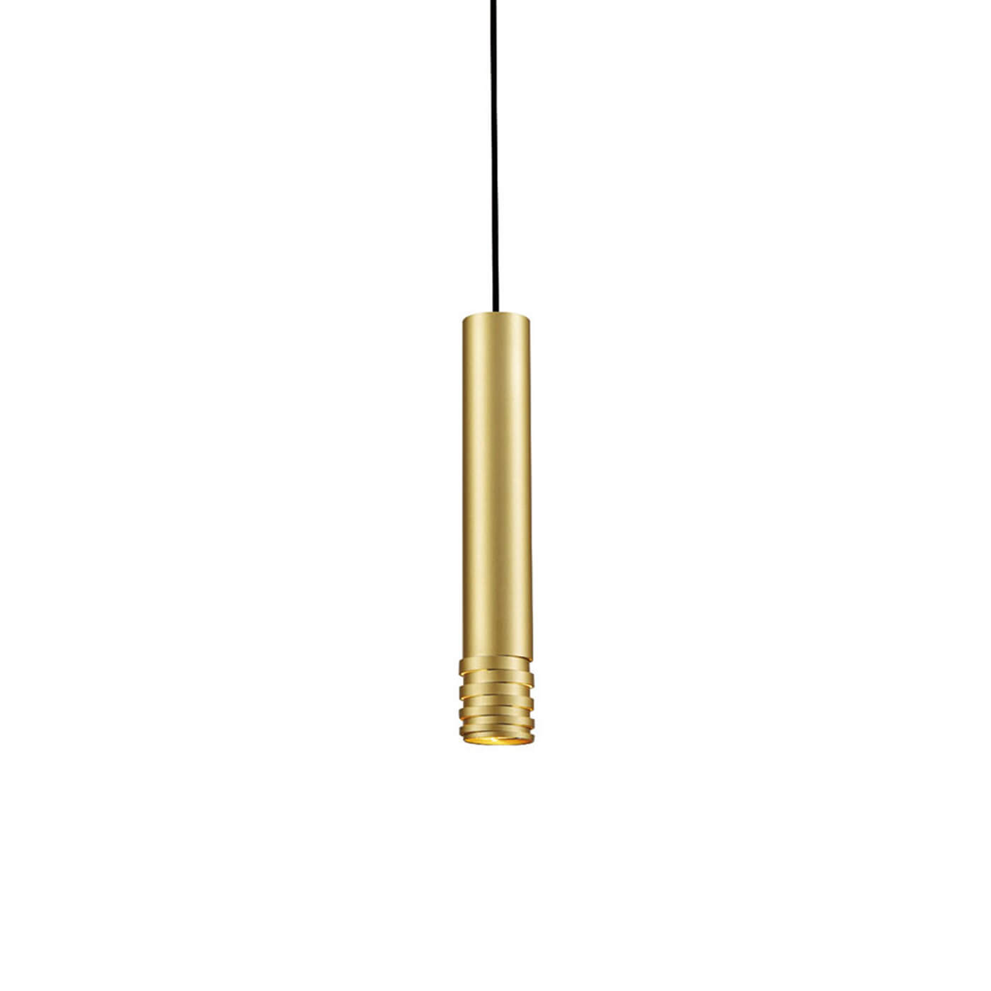 Cauti un pendul auriu PALOMA din metal, design minimalist, modern, pentru living, dining sau dormitor din colectia de lustre si candelabre Domicilio?