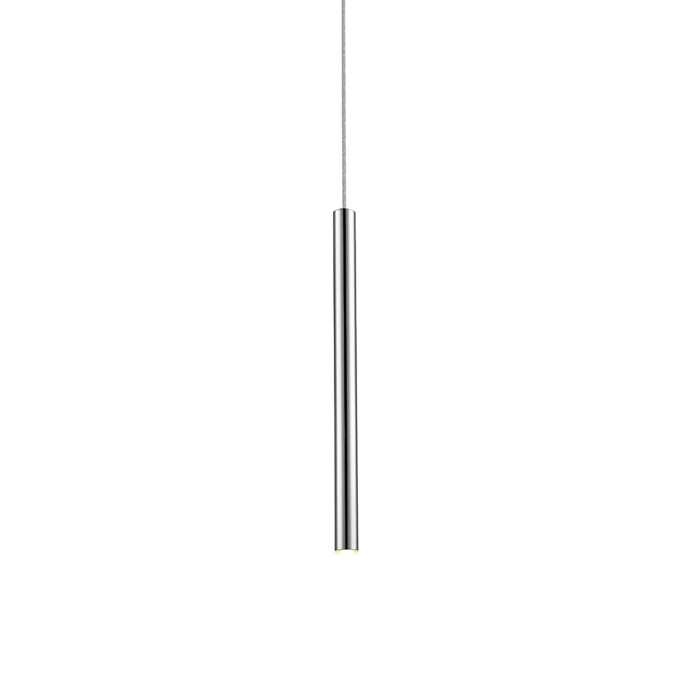 Cauti un pendul cromat ELLIOT cu LED 5W, design modern, pentru living, dining sau dormitor din colectia de lustre si candelabre Domicilio?
