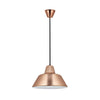 Cauti un pendul cuprat GLEN din metal, design modern, minimalist, pentru living, dining sau dormitor?