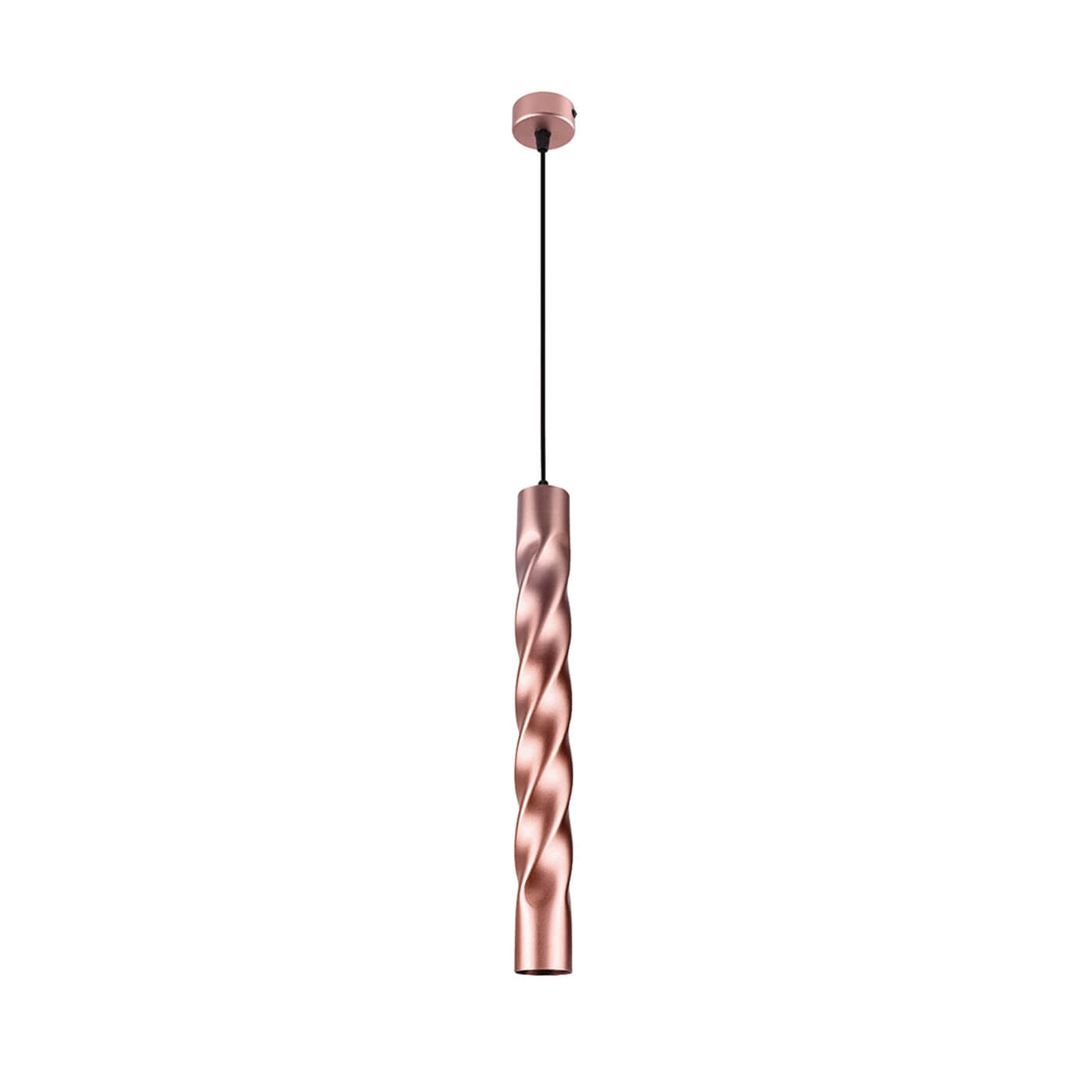 pendul cuprat MARLEY din metal, design minimalist, modern, pentru living, dining sau dormitor din colectia de lustre si candelabre Domicilio