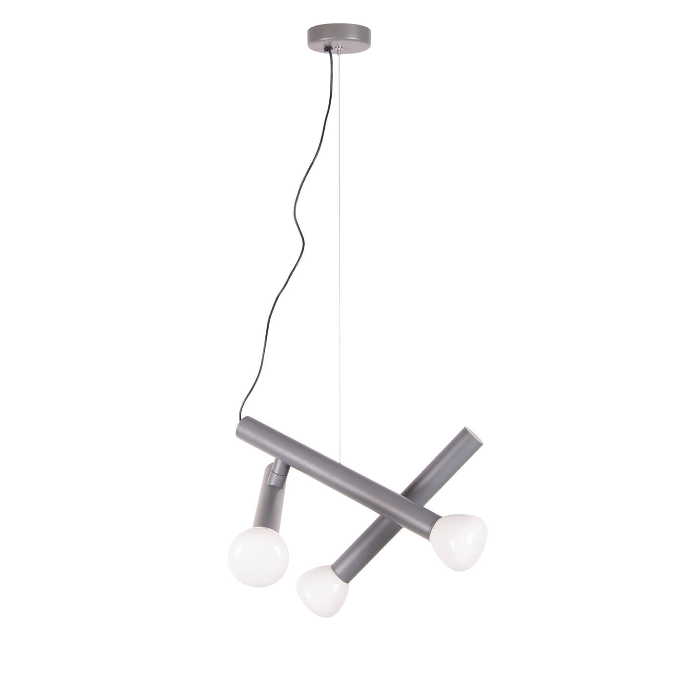 Cauti un pendul din metal TILLO S3 gri pentru living sau dining?