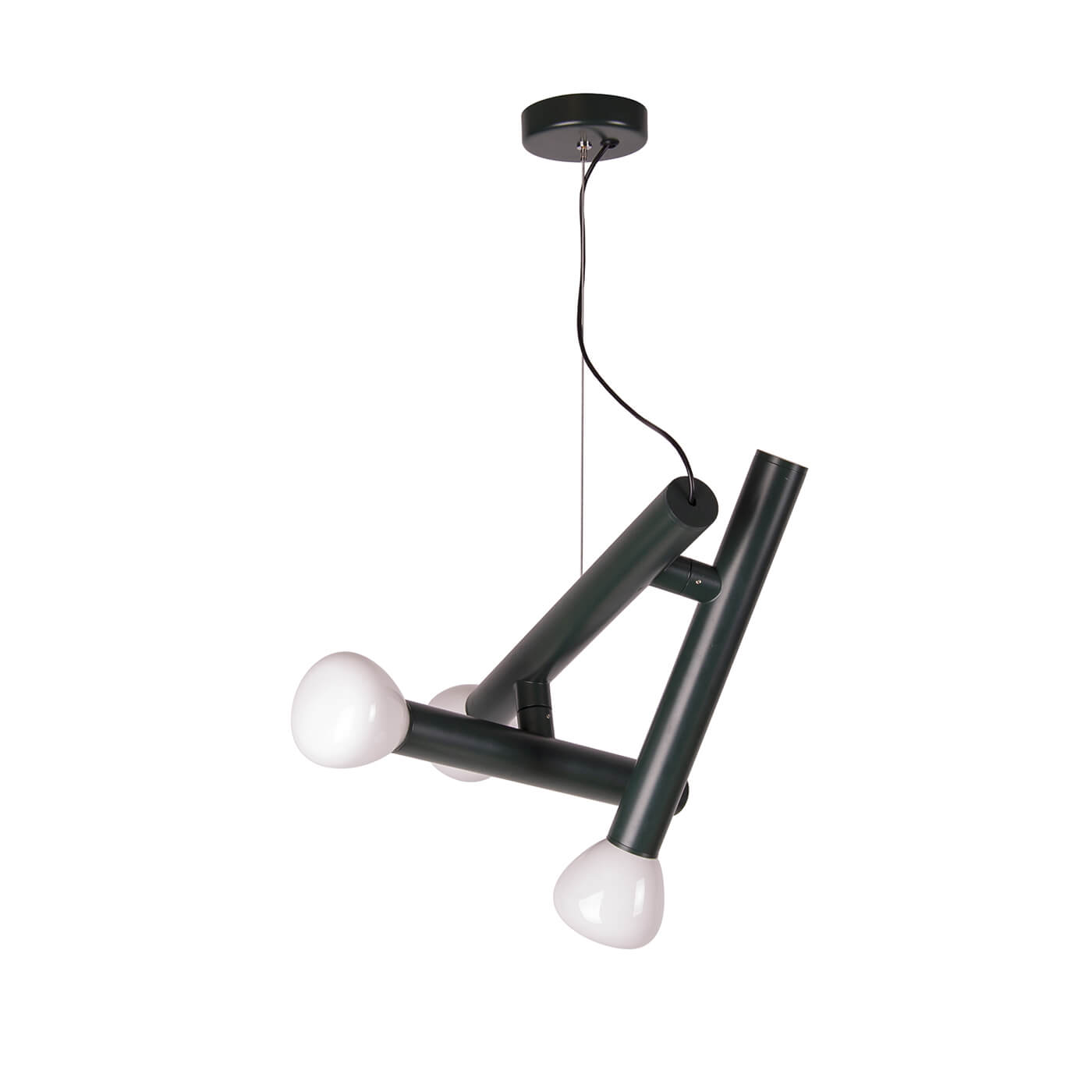 Cauti un pendul din metal TILLO S3 verde pentru living sau dining, din metal si sticla, pentru living, dining sau dormitor din colectia de corpuri de iluminat si lustre Domicilio?