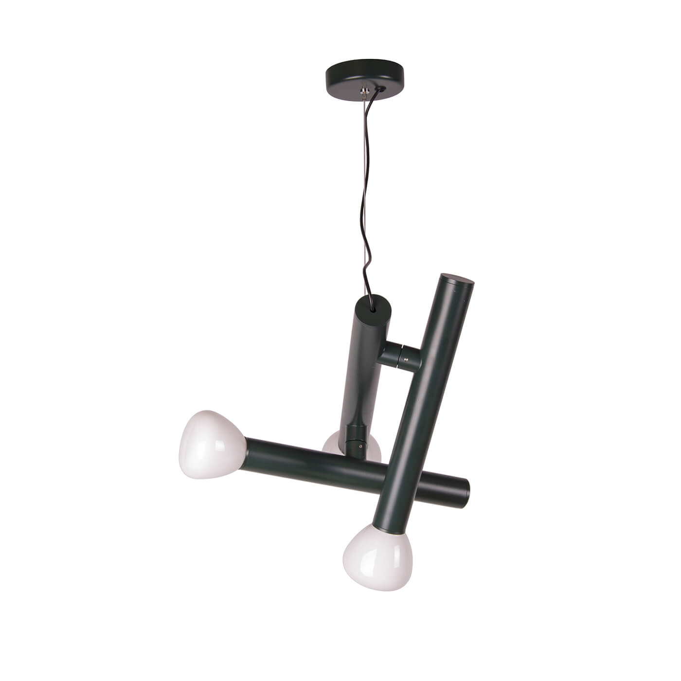 Cauti un pendul din metal TILLO S3 verde pentru living sau dining, din metal si sticla, pentru living, dining sau dormitor din colectia de corpuri de iluminat si lustre Domicilio?