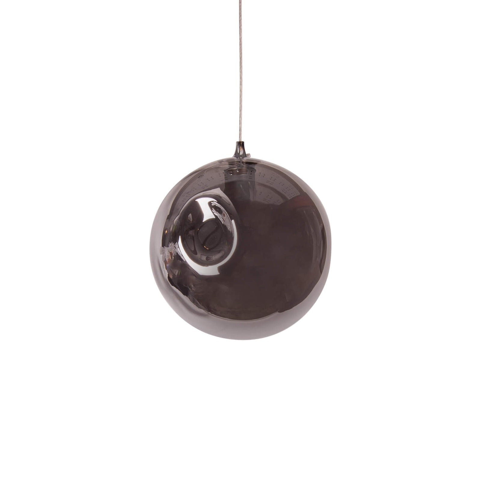 Pendul fumuriu VERA S1 din sticla - Design modern, minimalist pentru living sau dining