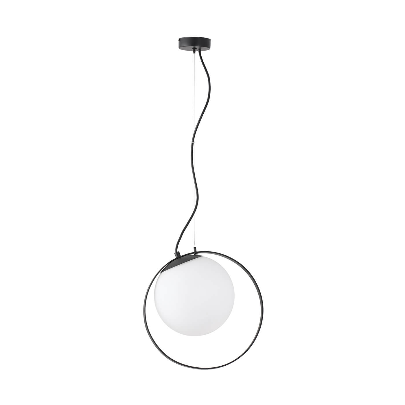 lampa suspendata cu glob de sticla