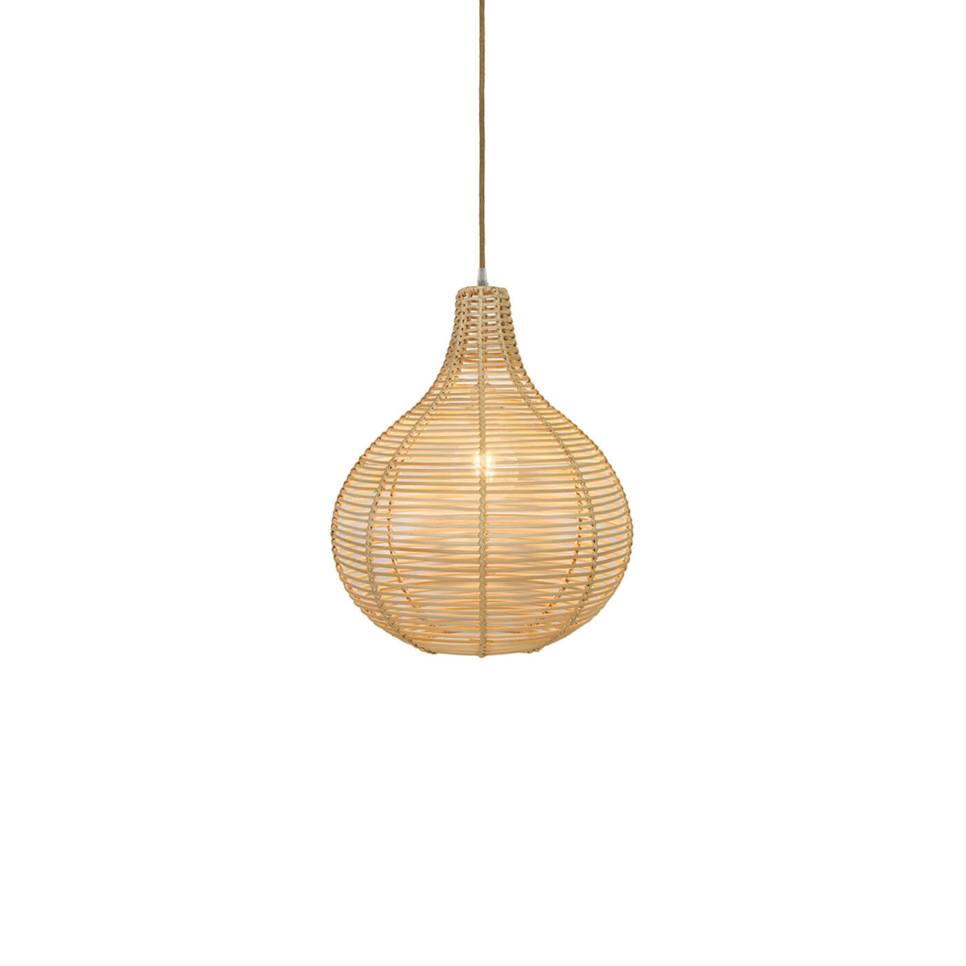 Cauti un pendul natur BOLITA S1 din ratan si lemn, design modern, pentru living, dining sau dormitor din colectia de lustre si candelabre Domicilio?