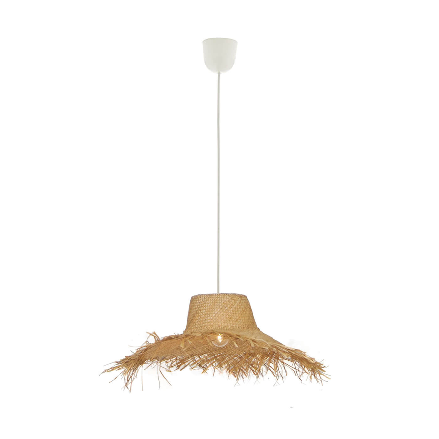 Cauti un pendul natur TETRA din ratan, design modern, pentru living, dining sau dormitor din colectia de lustre si candelabre Domicilio?