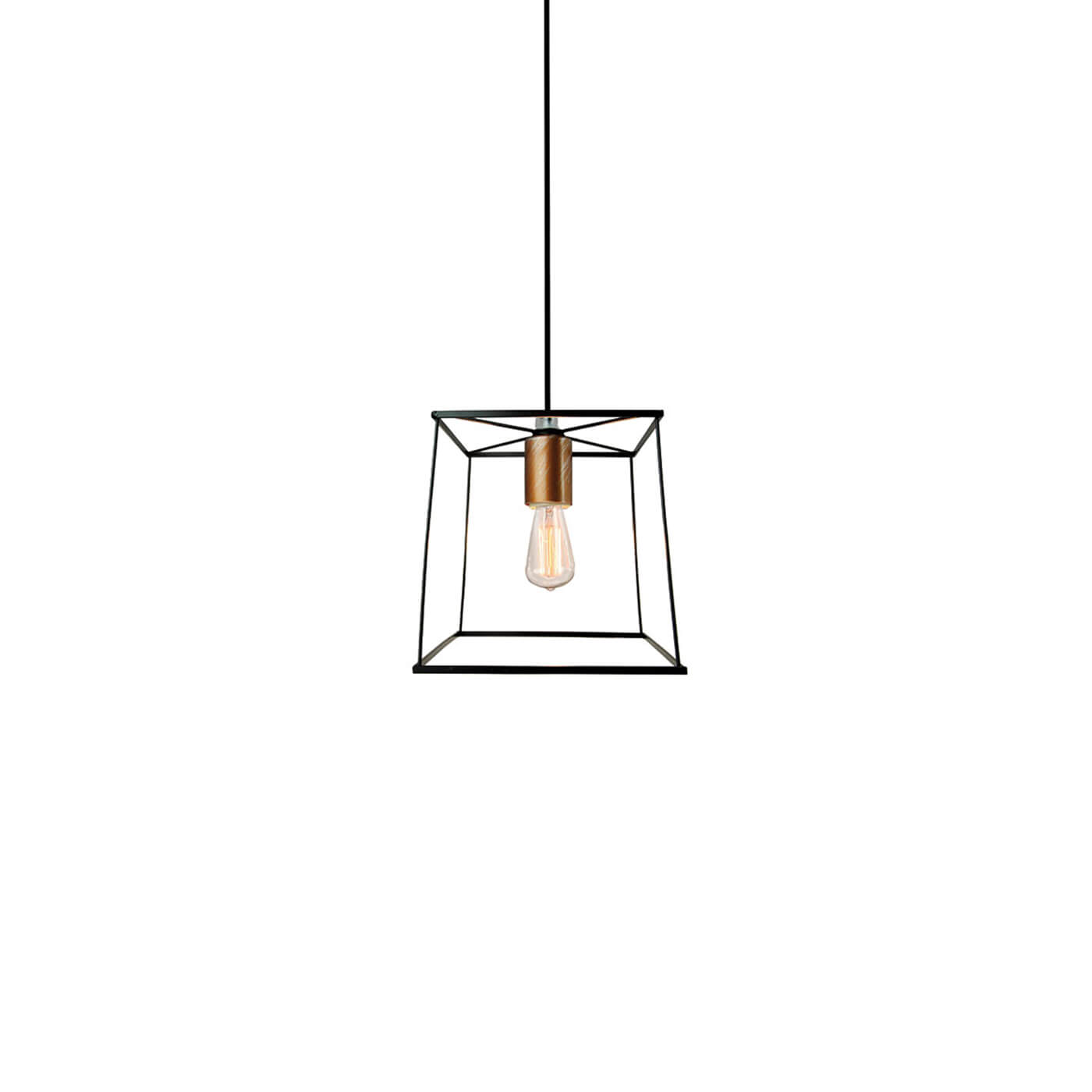 Cauti un pendul negru AGATHA geometric, design modern, industrial, pentru living, dining sau dormitor din colectia de lustre si candelabre Domicilio?