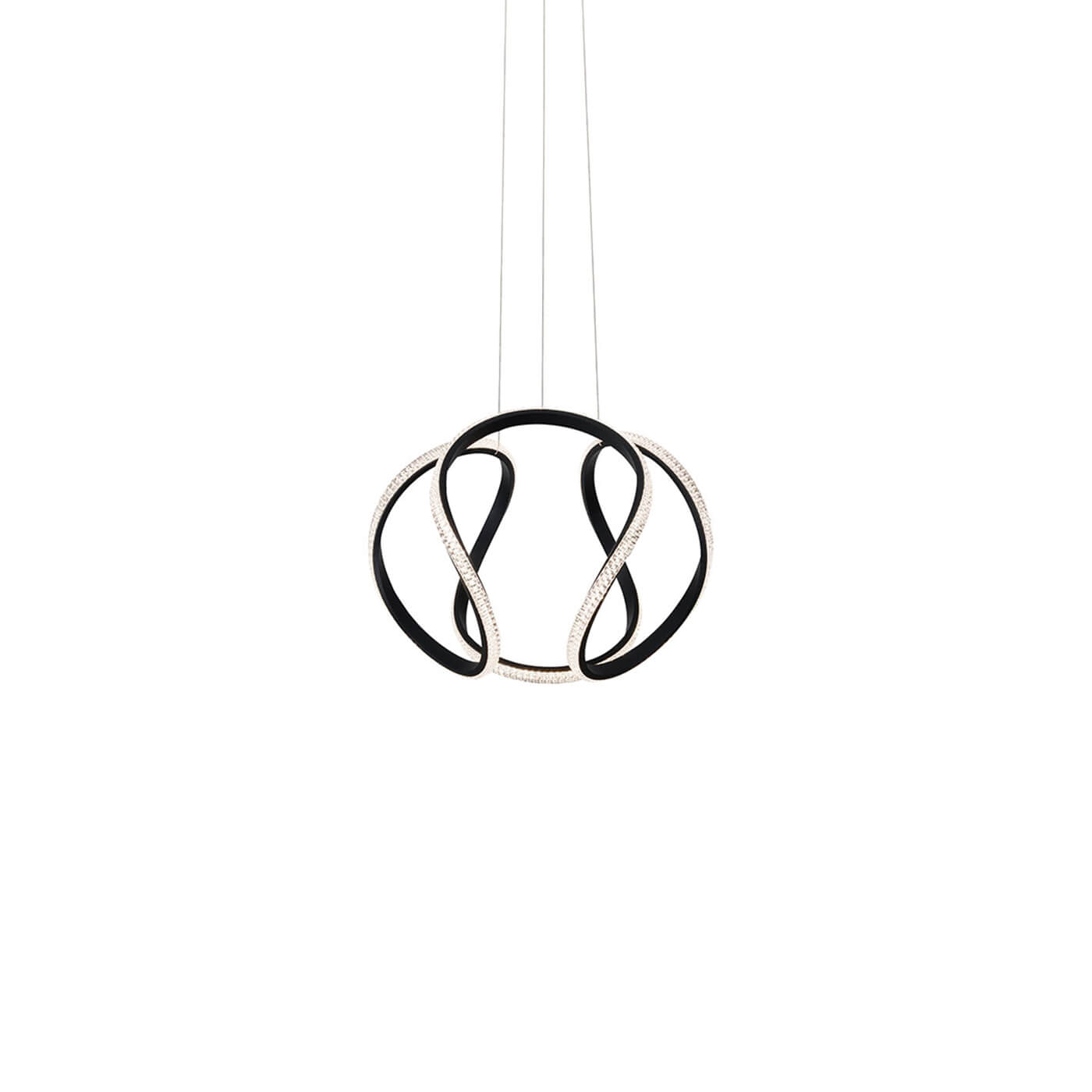Cauti un pendul negru BERLIN S1 cu LED 40W, design modern, elegant, pentru living, dining sau dormitor din colectia de lustre si candelabre Domicilio?