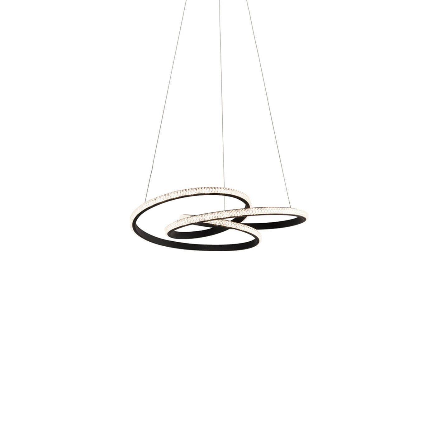 Cauti un pendul negru BERLIN S2 cu LED 40W, design modern, elegant, pentru living, dining sau dormitor din colectia de lustre si candelabre Domicilio?