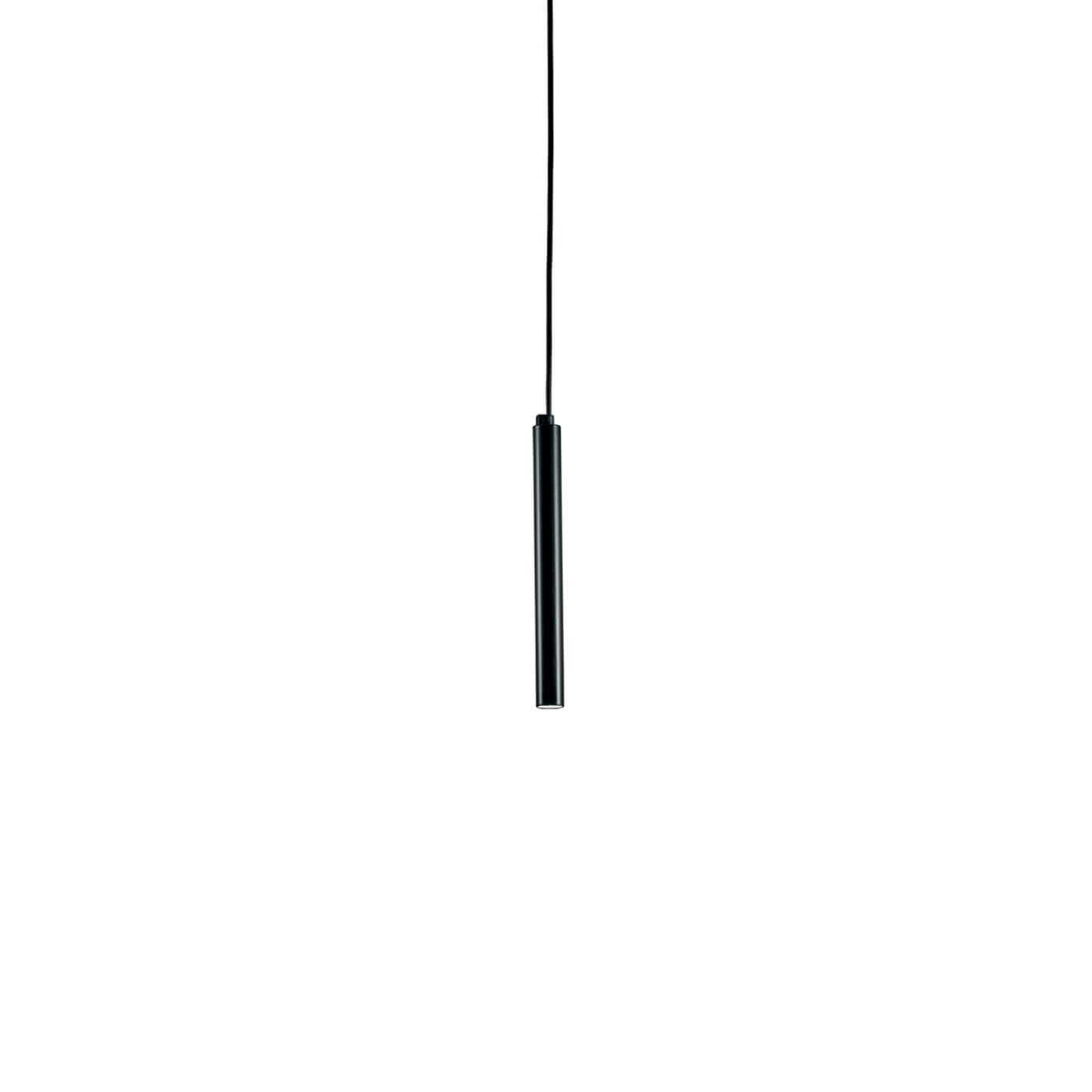 Cauti un pendul negru DUCT S1 cu LED, design modern, pentru living, dining sau dormitor din colectia de lustre si candelabre Domicilio?