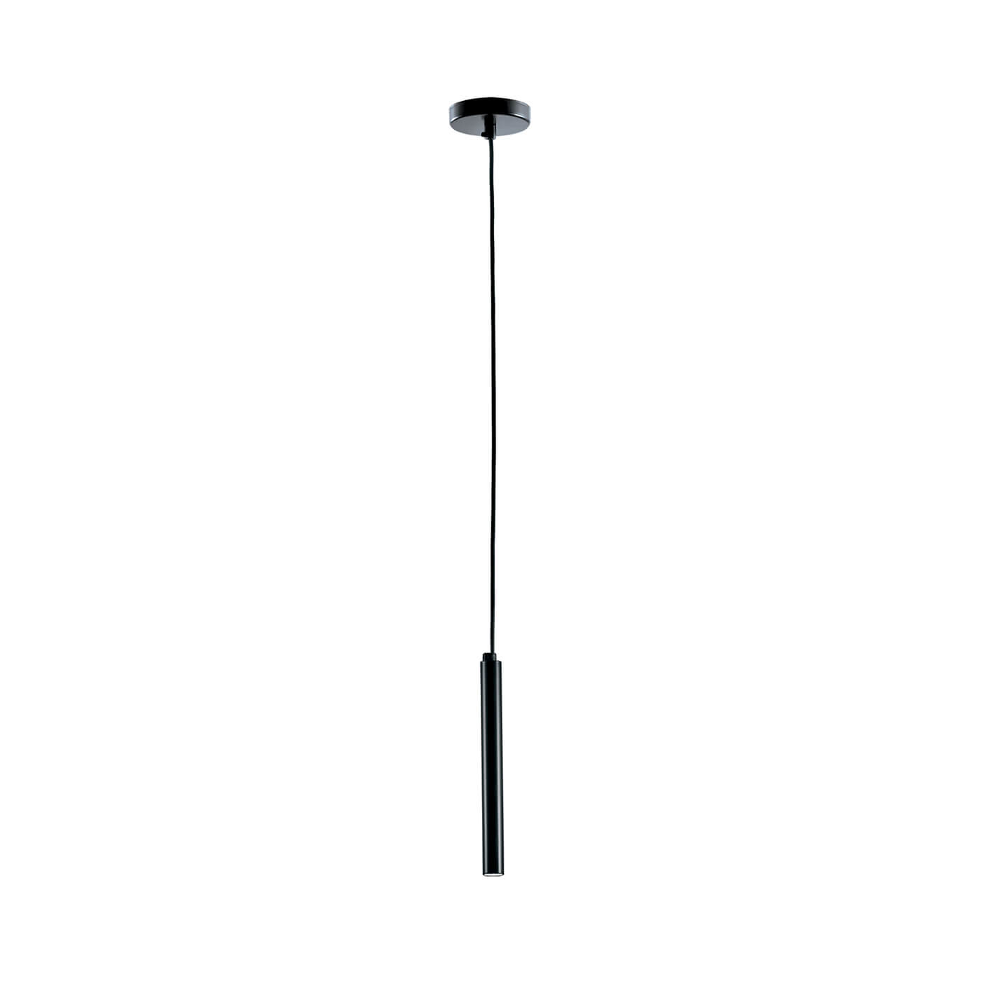Cauti un pendul negru DUCT S1 cu LED, design modern, pentru living, dining sau dormitor din colectia de lustre si candelabre Domicilio?