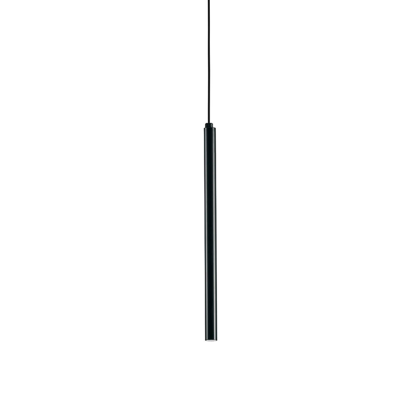 Cauti un pendul negru DUCT S1L cu LED, design modern, pentru living, dining sau dormitor din colectia de lustre si candelabre Domicilio?