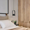 Cauti un pendul negru HEMI cu LED 6W, design modern, elegant, pentru living, dining sau dormitor?