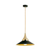 Cauti un pendul negru MENTA S3 din metal, design minimalist, modern, pentru living, dining sau dormitor?