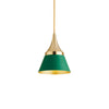 Cauti un pendul verde MENTA S2 din metal, design minimalist, modern, pentru living, dining sau dormitor din colectia de lustre si candelabre Domicilio?