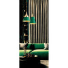 pendul verde MENTA S2 din metal, design minimalist, modern, pentru living, dining sau dormitor din colectia de lustre si candelabre Domicilio
