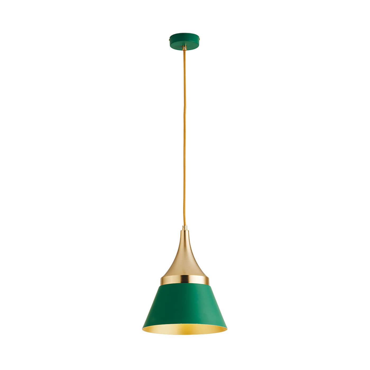 Cauti un pendul verde MENTA S2 din metal, design minimalist, modern, pentru living, dining sau dormitor?