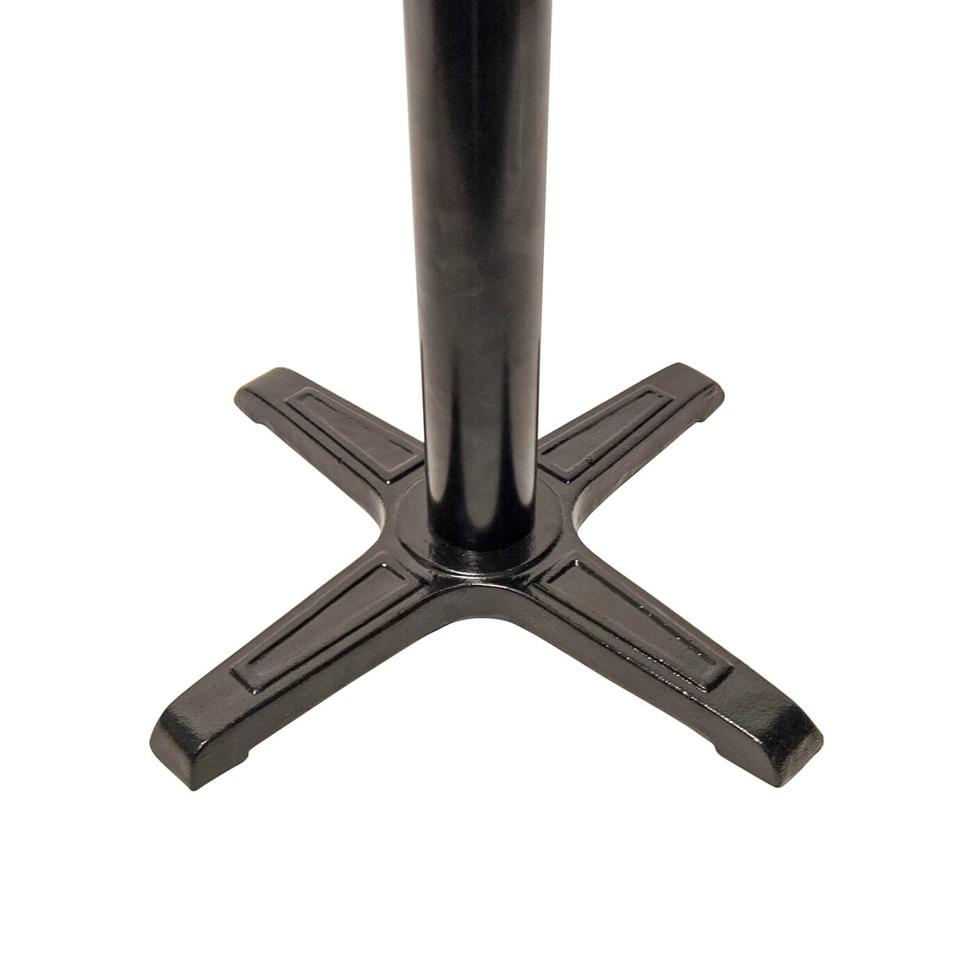 Picior masa CROSS negru modern