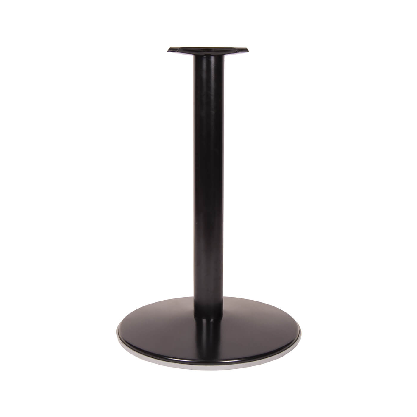 Picioare pentru masa din gradina, tersa, foisor, ROUND negru, din metal, rezistent, design modern. Diametru (cm) 48 Inaltime (cm) 72 Culoare negru Material metal Necesita asamblare da Cod FY-R1X314-BK