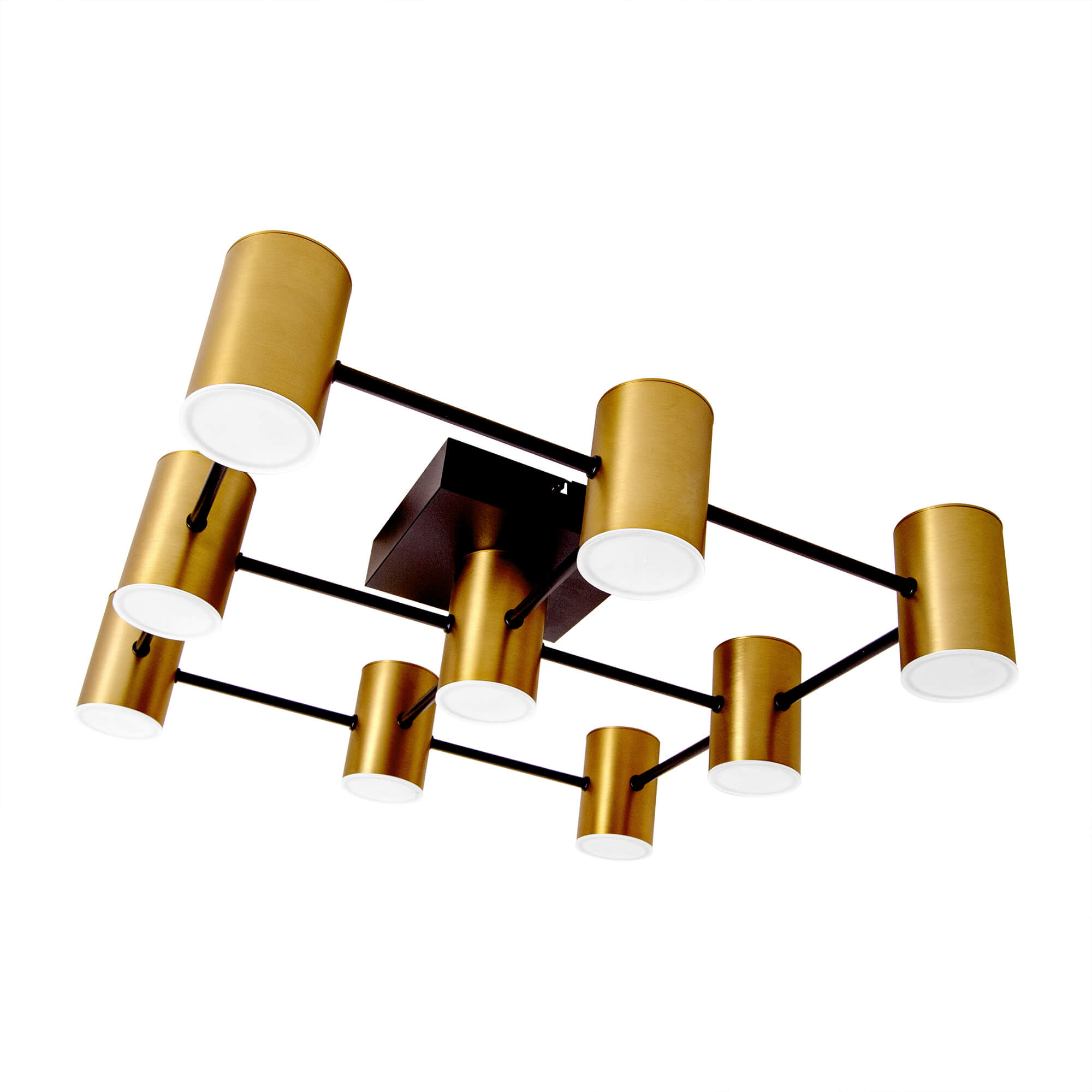 Oferte Domicilio, Lampa suspendata BOUGIE S2 - Design nou, negru, auriu