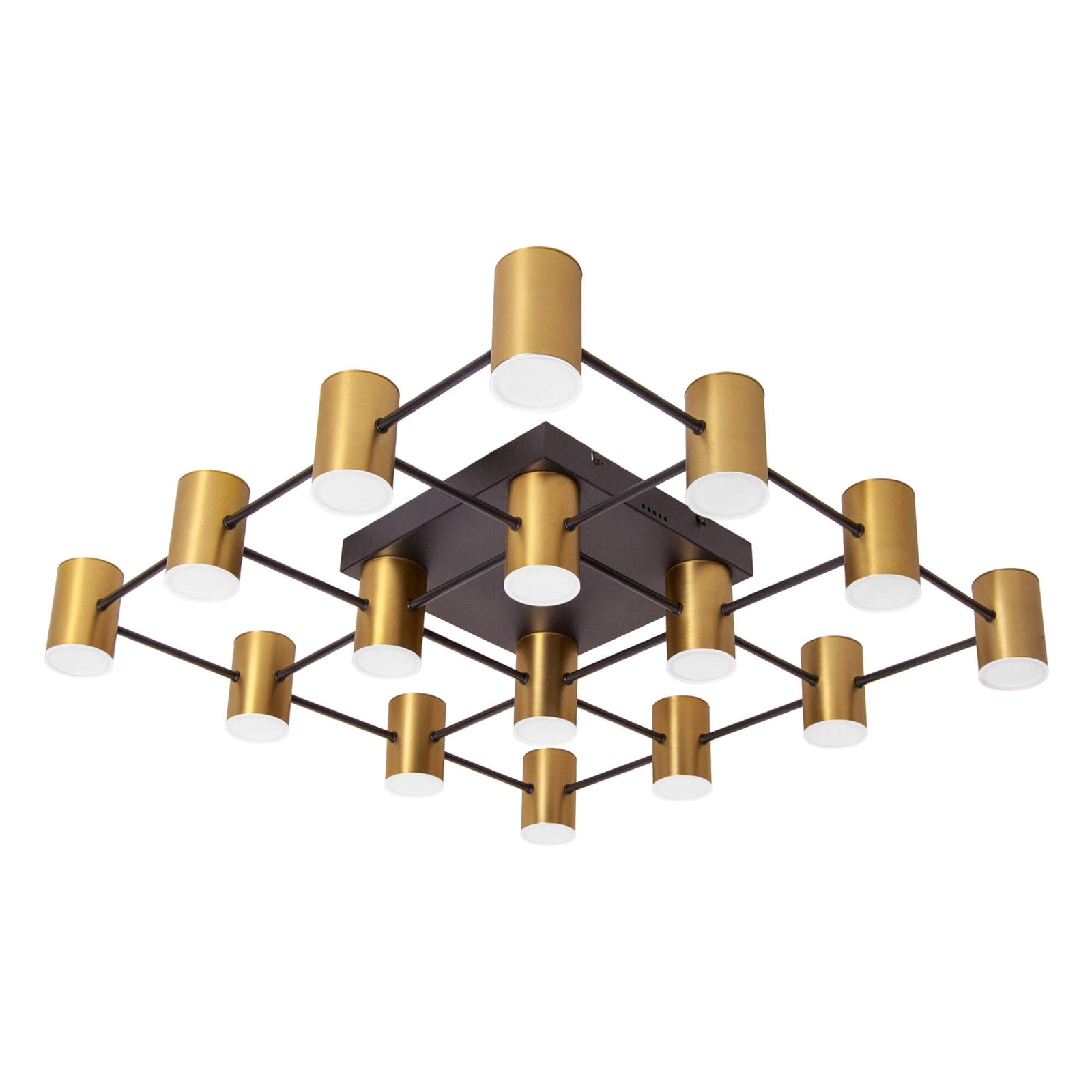 Domicilio Design, Lampa suspendata BOUGIE S2 - Design nou, negru, auriu