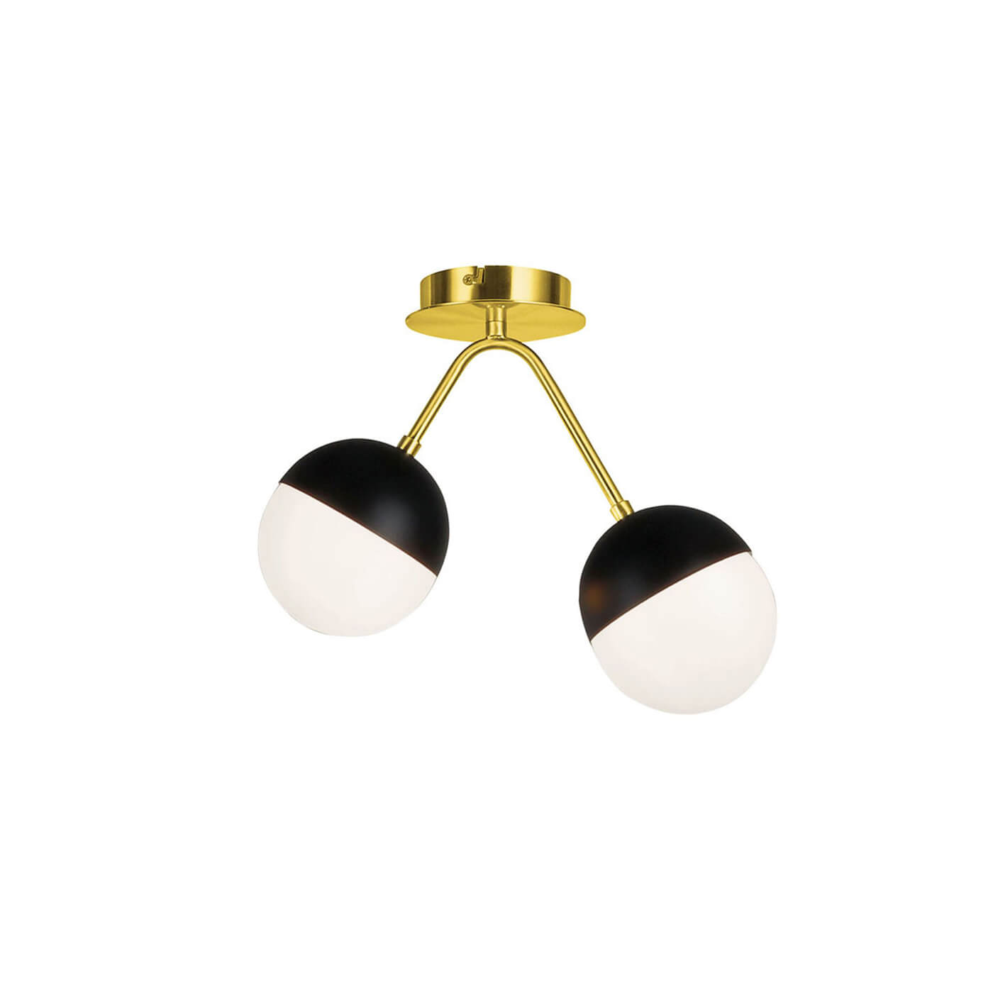 Cauti o plafoniera ORBIT C2 cu globuri de sticla, design elegant, glam - Corp de iluminat din colectia DOMICILIO?