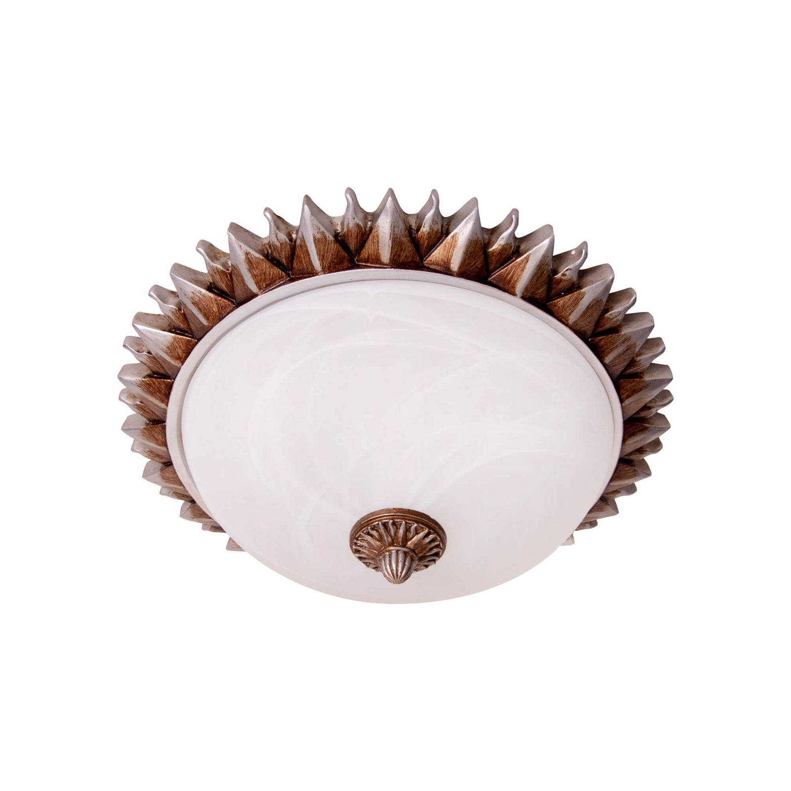 Domicilio Bucuresti Cauti o plafoniera de design ? Diametru&nbsp;(cm) 38 Inaltime (cm) 18 Necesita ansamblare nu Culoare auriu, alb Material metal, plastic Sursa iluminat 3* E27 Inclus nu Cod LC11-C2-GD &nbsp;