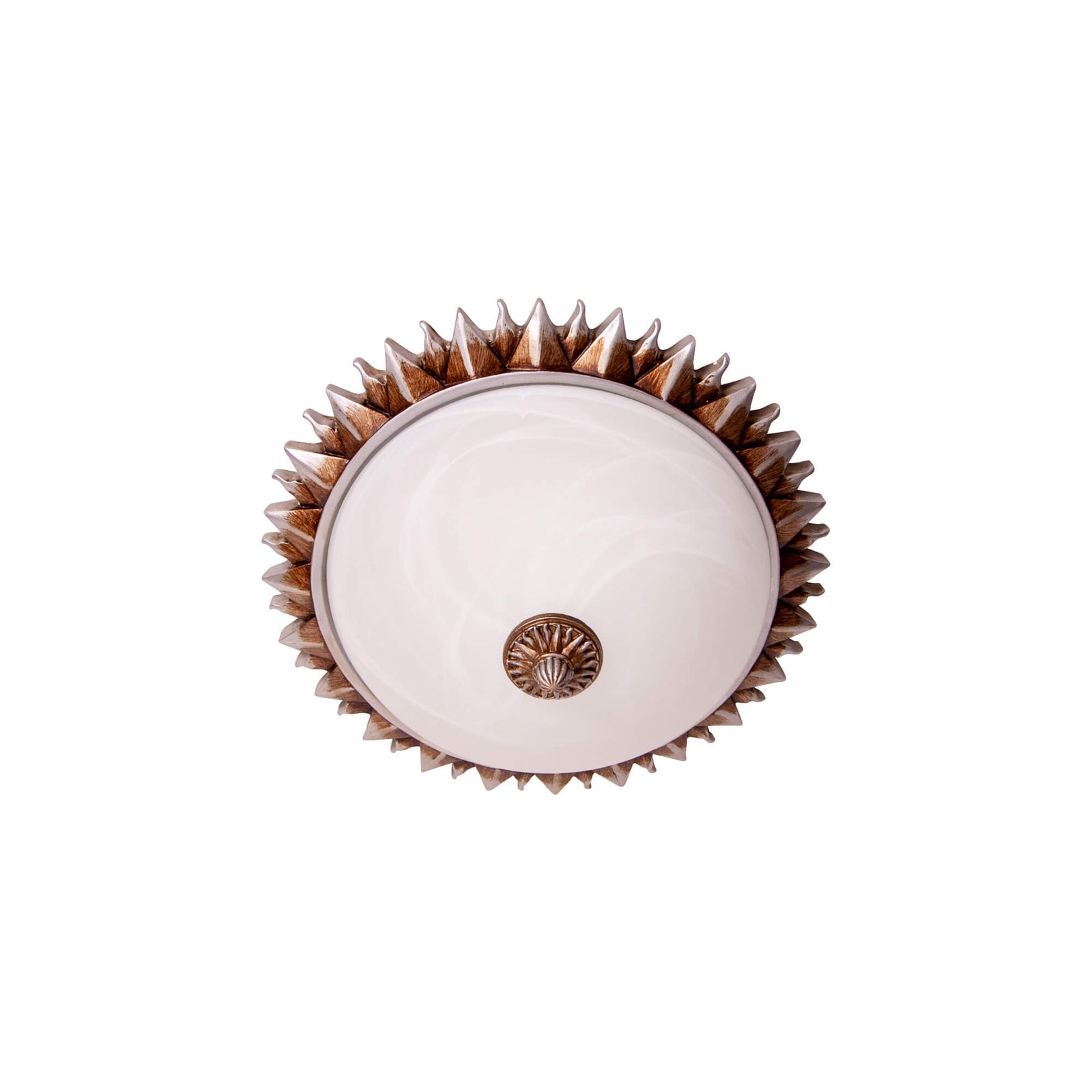 Domicilio Bucuresti Cauti o plafoniera de design ? Diametru&nbsp;(cm) 38 Inaltime (cm) 18 Necesita ansamblare nu Culoare auriu, alb Material metal, plastic Sursa iluminat 3* E27 Inclus nu Cod LC11-C2-GD &nbsp;