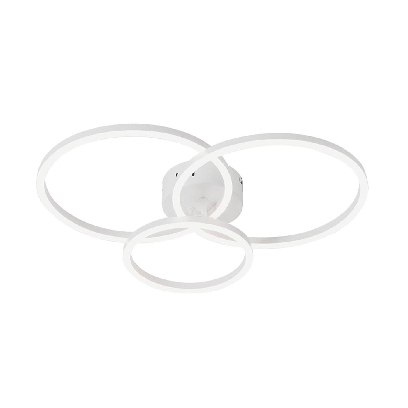 Cauti o plafoniera alba NOLA C3 cu LED 27W, design minimalist, futurist - Corp de iluminat din colectia DOMICILIO?