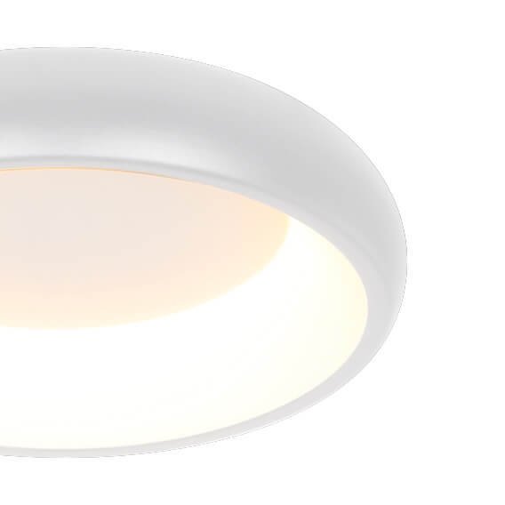 Plafoniera moderna alba OTA SS cu LED 36W