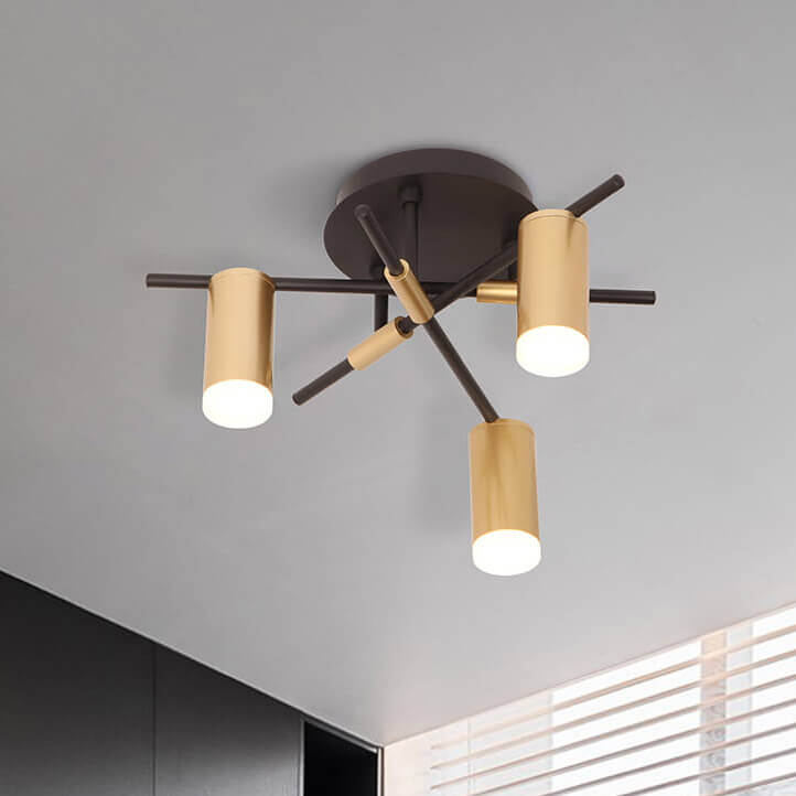 Plafoniera moderna aurie ELMO C3 din metal 3xGU10