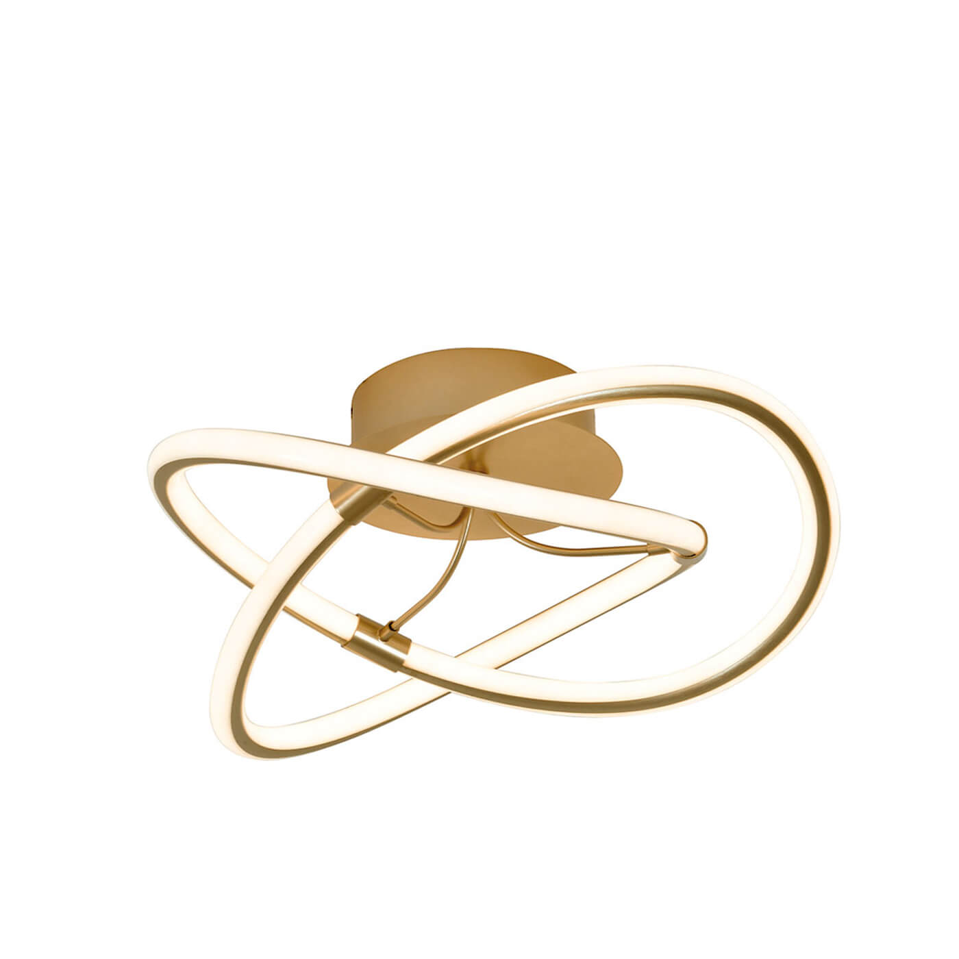 Cauti o plafoniera aurie LORRA cu LED 40W, design modern, elegant - Corp de iluminat din colectia DOMICILIO?